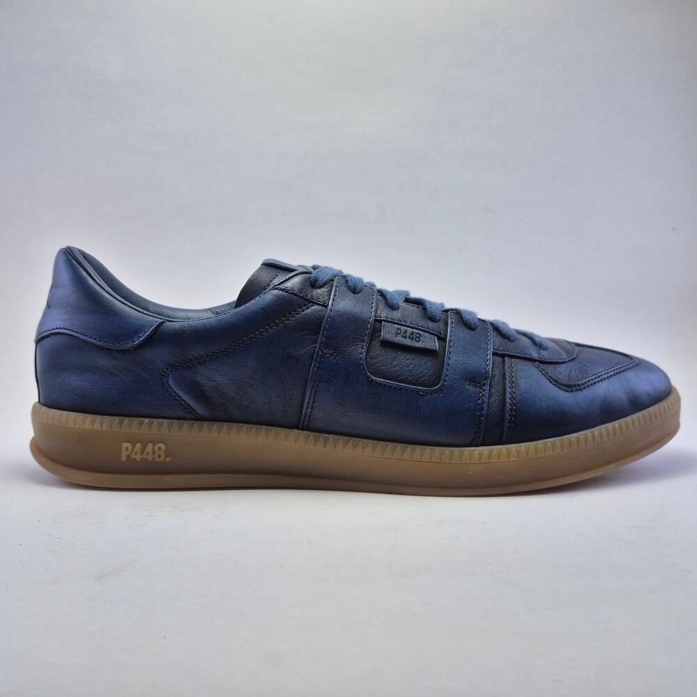 NWOT P448 “Monza Diego” Dyed Sapphire Shoes Men’s Size 46M (US 12)